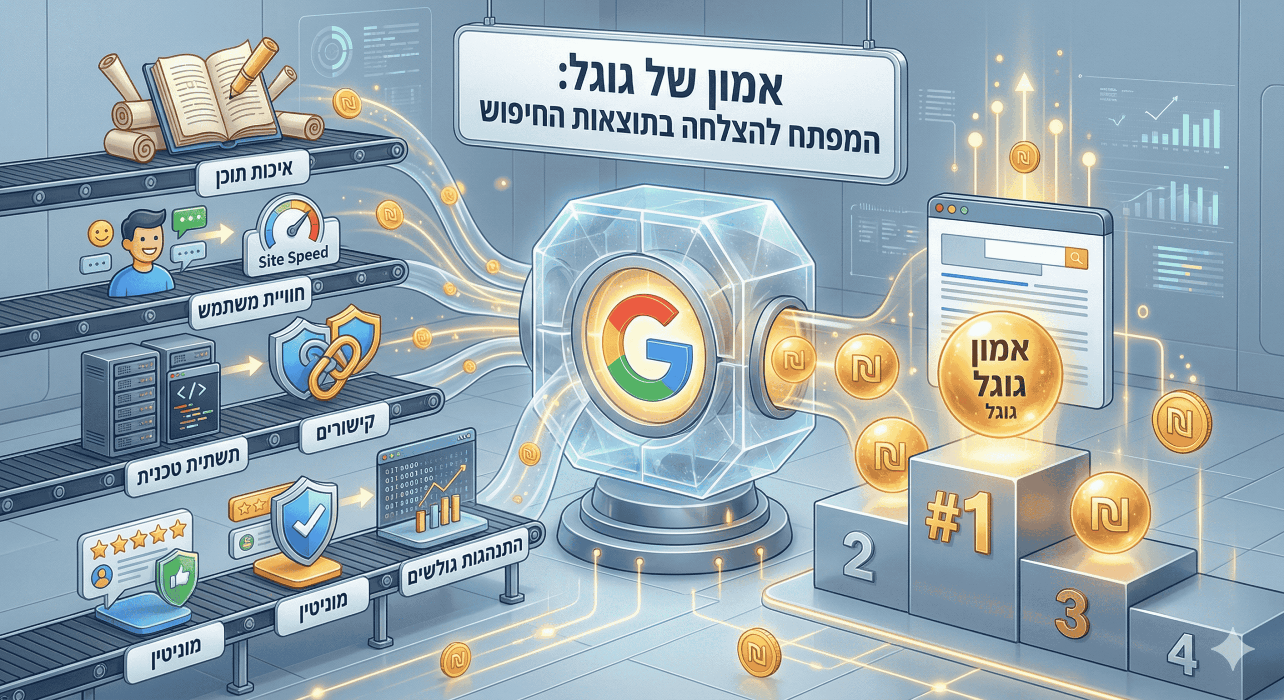 אמון של גוגל באתר